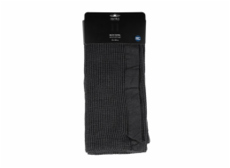 Osuška do sauny Rento Kenno, 180 x 90 cm, černá/šedá