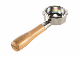 Gaggia Holzsiebträger bodenlos Edelstahl und Eschenholz