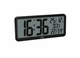 TFA 60.4525.01   schwarz Digitale Funkuhr mit Raumklima