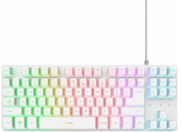 KLÁVESNICE TRUST GXT833 THADO TKL BÍLÁ