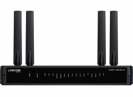 LANCOM 1803VAW-5G - Brána SD-WAN - with VDSL, 5G and Wi-Fi 6 - 1GbE, 5G, LTE, UMTS, HSPA, VDSL, VDSL2 - Wi-Fi 6 - 5G, 4G, 3G - 2.4 GHz, 5 GHz - UMTS B1/B2/B4/B5/B8/B19/ LTE B1/B2/B3/B4/B5/B7/B8/B12/B1