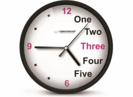 Esperanza  Prague Černý Mechanické hodiny Kruhové Černá, Bílá