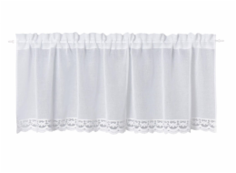 Denní závěs Domoletti ZOLA, bílá, 150 cm x 45 cm