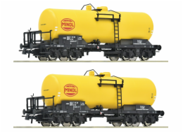 Roco Sada 2 ks cisternových vagónů Minol, DR - 6600199