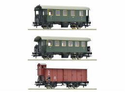 Roco 3dílná sada vedlejšího vlaku DB - 6200040