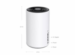 BAZAR - TP-Link Deco XE75(3-pack) WiFi6E Mesh (AXE5400, 2,4GHz/5GHz/6GHz,3xGbELAN/WAN) - Rozbaleno (Komplet)