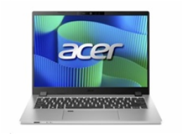 ACER NTB TravelMate P2 14 (TMP214-56-TCO-32RF),Core3 100U,14" WUXGA,16GB,512GB,Intel,W11 Pro,Pure Silver