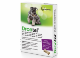 VETOQUINOL Drontal - odčervovací tablety pro psy