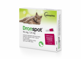 VETOQUINOL Dronspot - odčervovací kapky pro kočky 5-8 kg