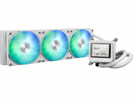 AIOCOOL ASUS MAX GAMING LC 360 ARGB LCD White, 360mm