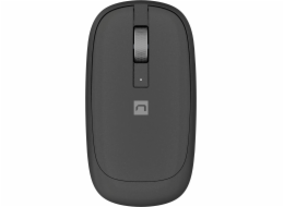 Myš bezdrátová Natec LARK/Kancelářská/Blue Track/4 000 DPI/USB+BT/Černá