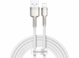 USB kabel pro Lightning Baseus Cafule, 2,4A, 2m (bílý)