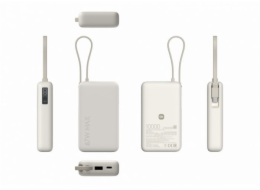 XIAOMI PowerBank 10000 (integrovaný kabel) 67W, hnědá