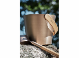 Saunové vědro RENTO, bambus, 0,3 l, 48 x 9 cm, šampaňské