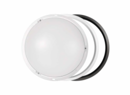 LED přisazené svítidlo ZURI, kruhové černá/bílá 14W teplá bílá