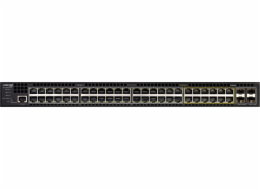 LANCOM GS-3652XUP - Prepínac - rízený - 12 x 100/1000/2.5G (PoE++) + 36 x 10/100/1000 (PoE+) + 4 x 1 Gigabit / 10 Gigabit SFP+ - desktop, Lze montovat do rozvadece - PoE++ (820 W)