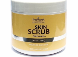 NoName Čistý vanilkový peeling na tělo a nohy 500g