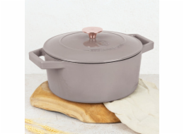 Pekáč litinový s poklicí 24 cm Taupe Collection BH-6525