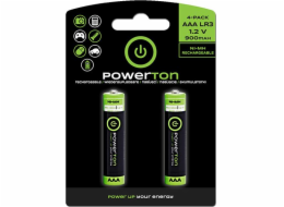 Powerton  Nabíjecí baterie  AAA  12x2-pa
