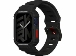 Skinarma strap+pouzdro Mecha 2v1 Apple Watch 45/44mm černé