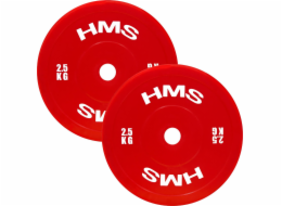 HMS TPP02 ČERVENÝ TALÍŘ PE 2 x 2,5 KG