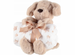 4Living 4Living Přehoz a plyšový medvídek 75x100 cm