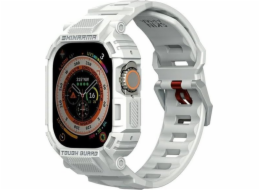 Pásek Skinarma+pouzdro Mecha 2v1 Apple Watch 49mm světle šedá/světle šedá