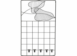 4Living Kovová mřížkovaná tabule na poznámky, 38 x 60 cm