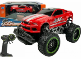 Lean Sport dálkově ovládané auto R/C 6,5 km/h vysoká kola červená