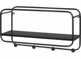 Předsíňový věšák s policí LABYRINT, 4 háčky