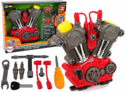 LeanToys Stavebnice pro kutily Motor Světlo Zvuk LEAN Toys