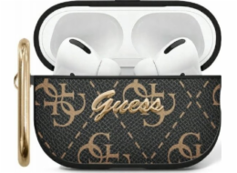 Guess Guess GUAP2PG4GPK Kryt na AirPods Pro 2 (2022/2023) černý/černý 4G háček