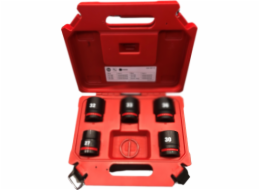 Milwaukee Sada rázových hlav (krátkých) 3/4 5dílná. (27, 30, 32, 33, 36 mm) Milwaukee