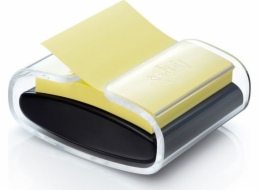 Post-it Dávkovač samolepicích papírků PRO, černý + 1 blok žlutých samolepicích papírků HK100010188