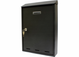 Metalplus Poštovní schránka černá