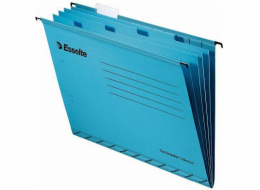 Esselte Závěsná složka A4 s dělicími přepážkami, 10 kusů, modrá (93133)