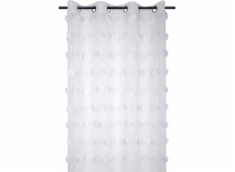 Fabryka Firan POMPINOU záclona z bambule, 135 x 260 cm