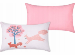 Selsey Dekorativní polštář do dětského pokoje CYRIELLE, růžový, 30 x 50 cm