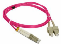 Alantec patchcord MM, LC-SC, 5m, 50/125, duplex (FOC-LCSC-5MMD-5-4)