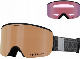 Giro Zimní brýle ELLA BLACK MONGRAM (zorník VIVID COPPER 00% S3 + VIVID INFRARED 62% S1) (NOVINKA 2024/2025)