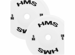 HMS TPP05 BÍLÝ TALÍŘ PE 2 x 5,0 KG