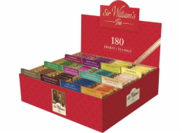 Sir Williams Kartonový dárkový tácek s čajem Sir Williams 180 ks.