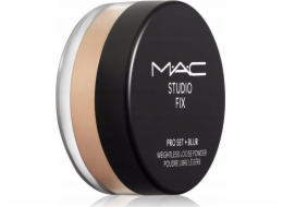 MAC STUDIO FIX PRO SET + BLUR BEZVÁŽNÝ sypký PRÁŠEK STŘEDNĚ HLOUBÝ