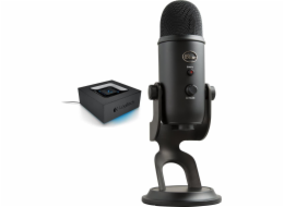 Logitech Audio minijack 3,5mm bluetooth adaptér (980-000912) + Yeti USB Blackout (988-000229)
