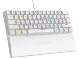 Klávesnice Rampage Plower K60 RMP Blue Switch (PLOWERK60-WHITE)