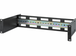 Intellinet Network Solutions Šasi Intellinet 716345 2U 19" pro montáž do racku na DIN lištu Šasi Intellinet 716345 2U 19" pro montáž do racku na DIN lištu