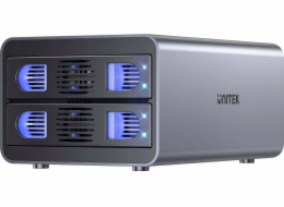 Unitek RAID kryt pro SATA 2.5/3.5 4-Mode 40TB USB C 10Gb/s
