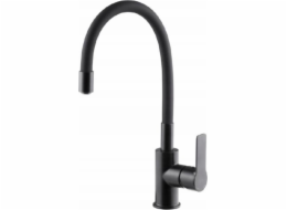 6553-915-81 / KFA / RUMBA ČERNÁ/ DŘEZ DO KUCHYNĚ S FLEXIBILNÍM VÝPUSTEM ČERNÁ /