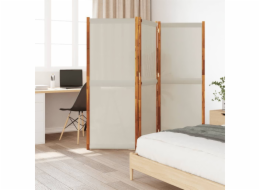 vidaXL 3dílná dělicí stěna světle šedá 210 x 180 cm