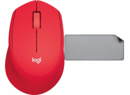 Logitech M330 Silent Plus Mouse (910-004911) + řada Studio – STŘED ŠEDÁ (956-000052)